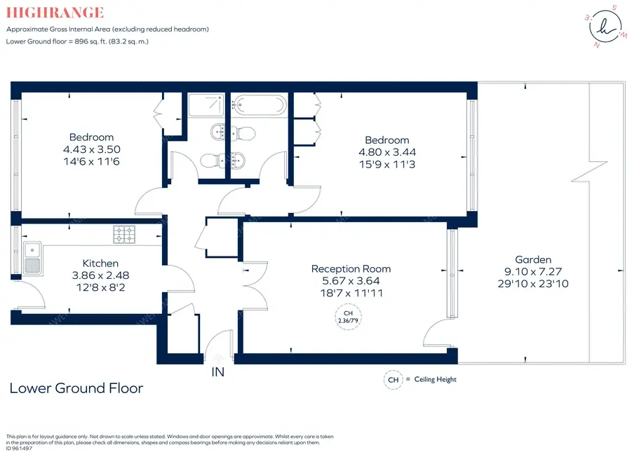 倫敦租房Lansdowne Road 2B