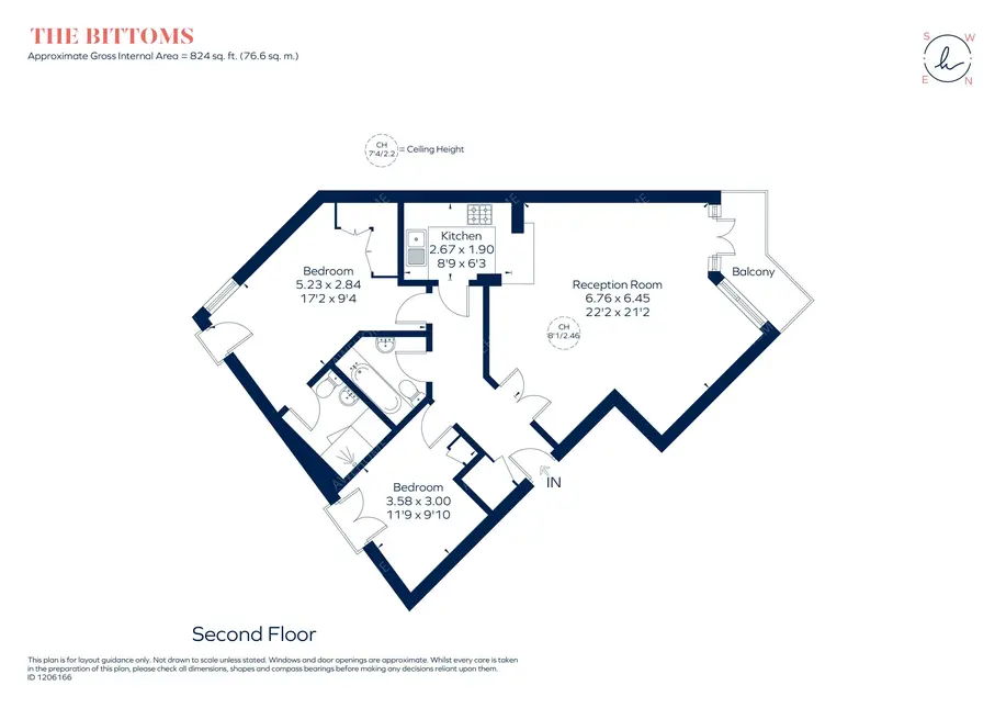倫敦租房The Bittoms 2B