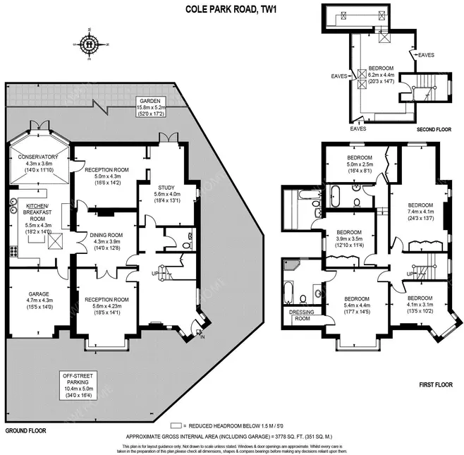 倫敦租房Cole Park Road 6B