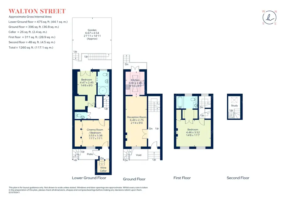 倫敦租房Walton Street 2B