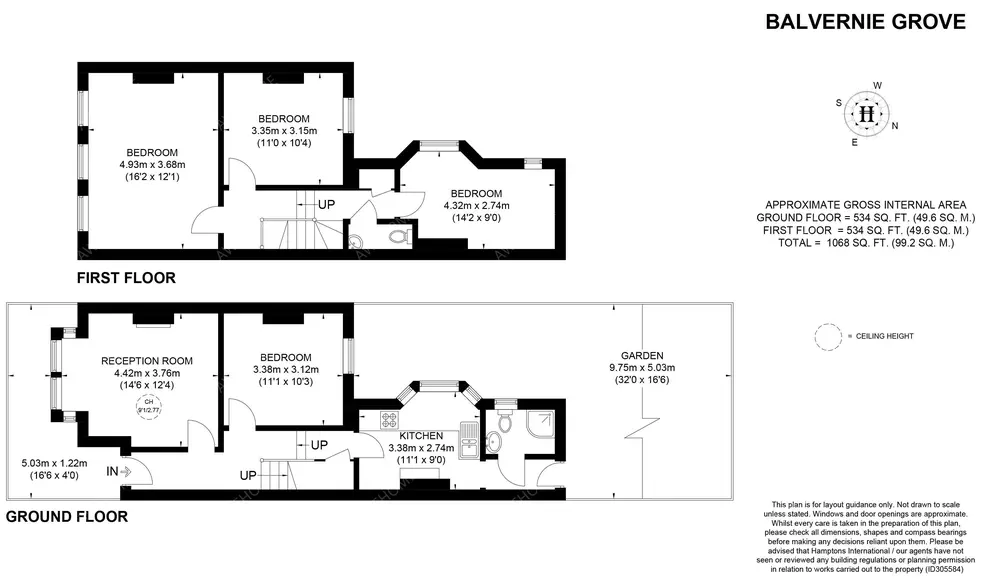 倫敦租房Balvernie Grove 4B