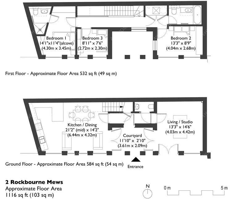 倫敦租房Rockbourne Mews 3B