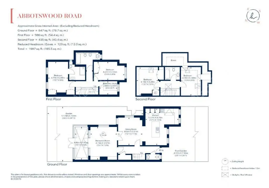 倫敦租房Abbotswood Road 5B