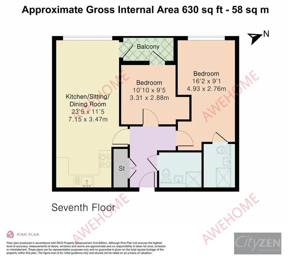 LondonSingle Apartment Rentals[Single Apartment]Trafford Road 2B