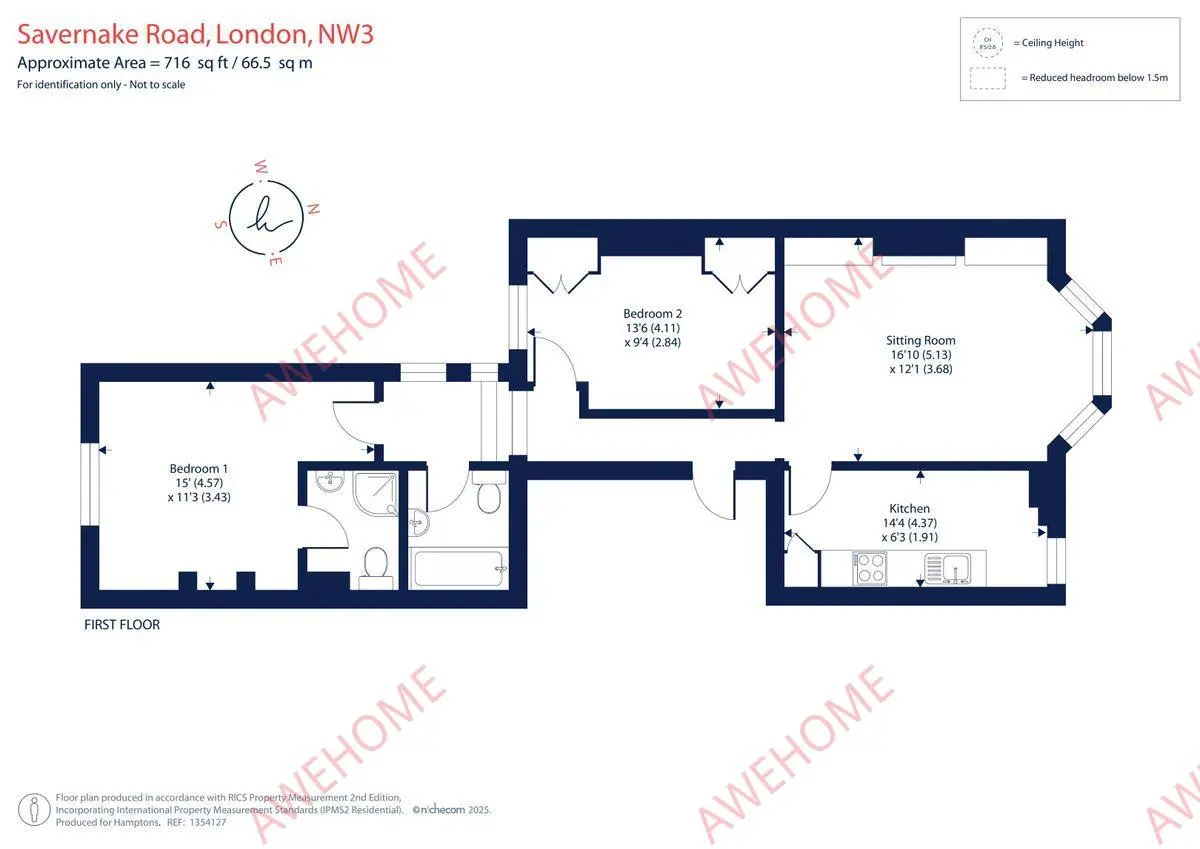 倫敦租房Savernake Road 2B
