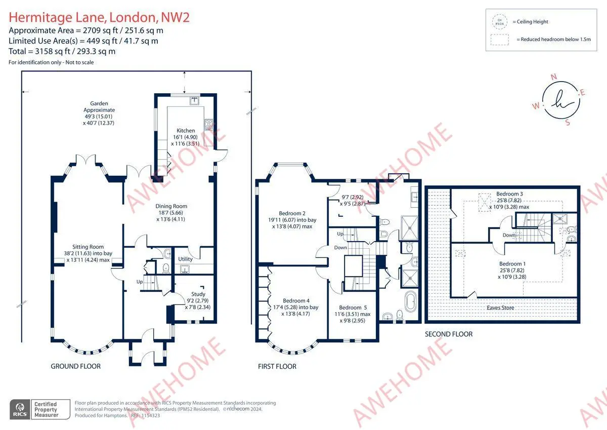 倫敦租房Hermitage Lane 5B