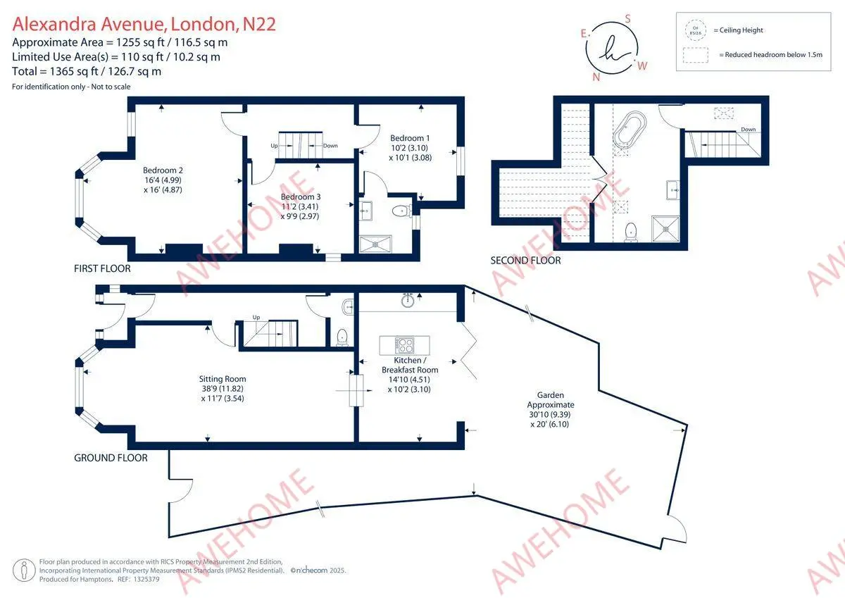 LondonSingle Apartment Rentals[Single Apartment]Alexandra Avenue 3B