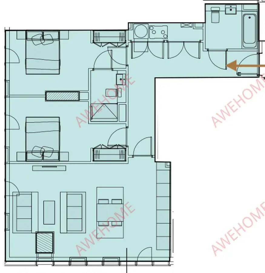 倫敦租房Silvercroft Street 2B