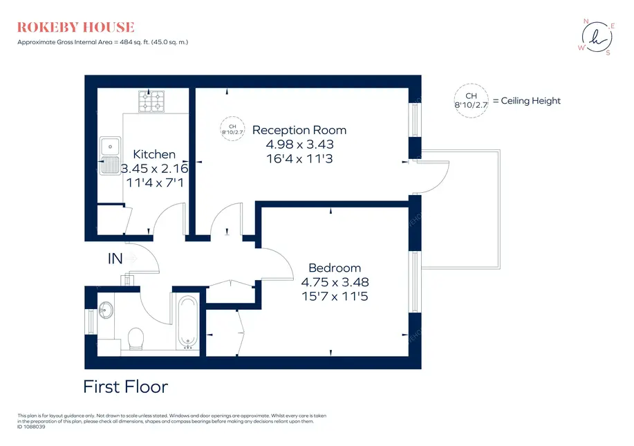 倫敦租房Lochinvar Street 1B