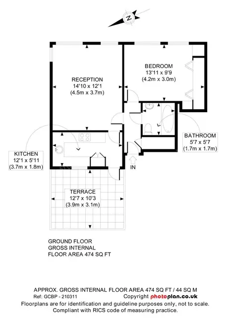 倫敦租房Beaumont Walk 1B