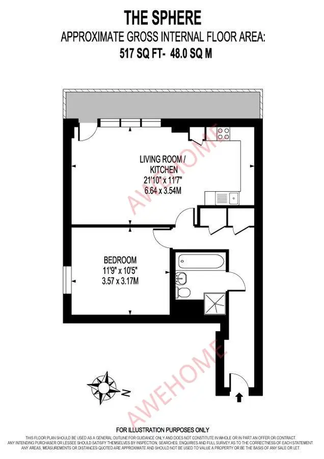 倫敦租房Hallsville Road 1B