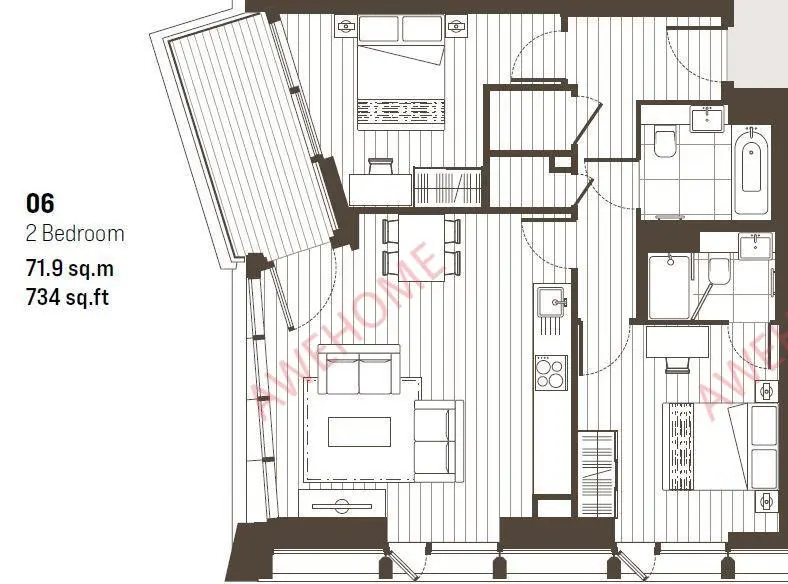 倫敦租房Portal Way 2B