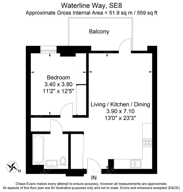 倫敦租房Kingwood Apartments 1B
