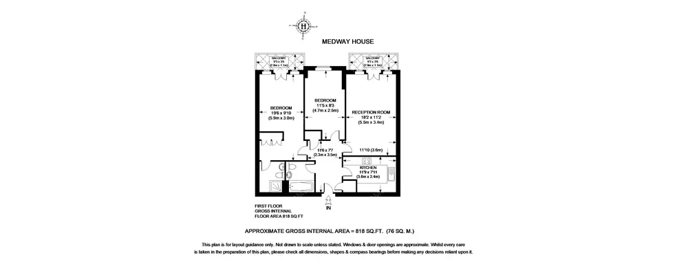 倫敦租房May Bate Avenue 2B