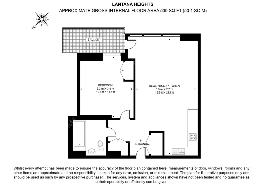 倫敦租房Glasshouse Garden 1B