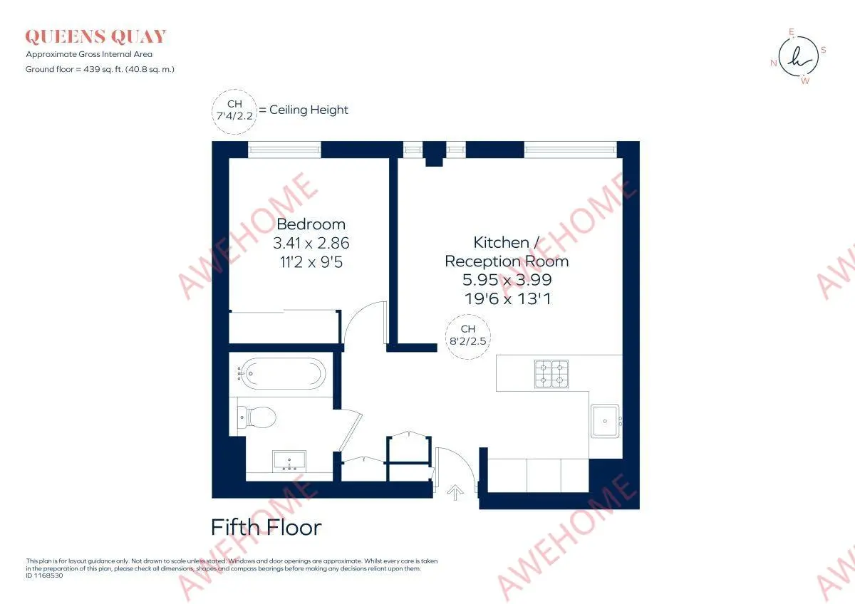 倫敦租房Upper Thames Street 1B