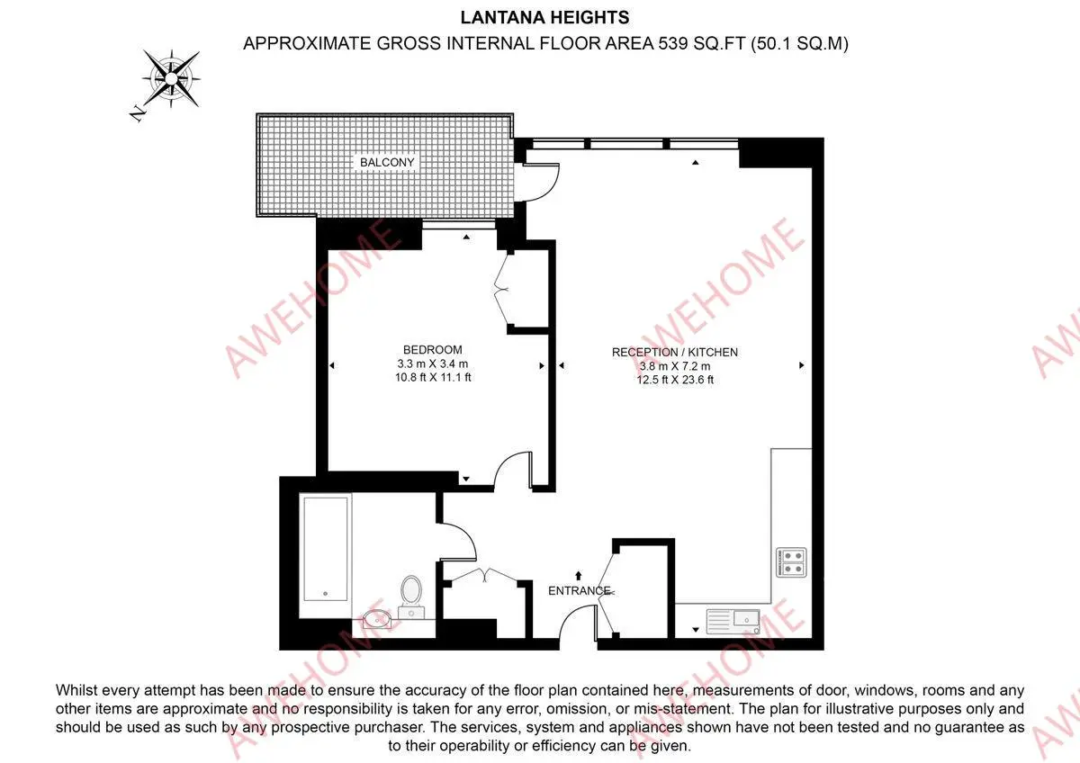 倫敦租房Glasshouse Garden 1B