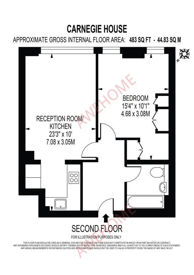倫敦租房Peterborough Road 1B
