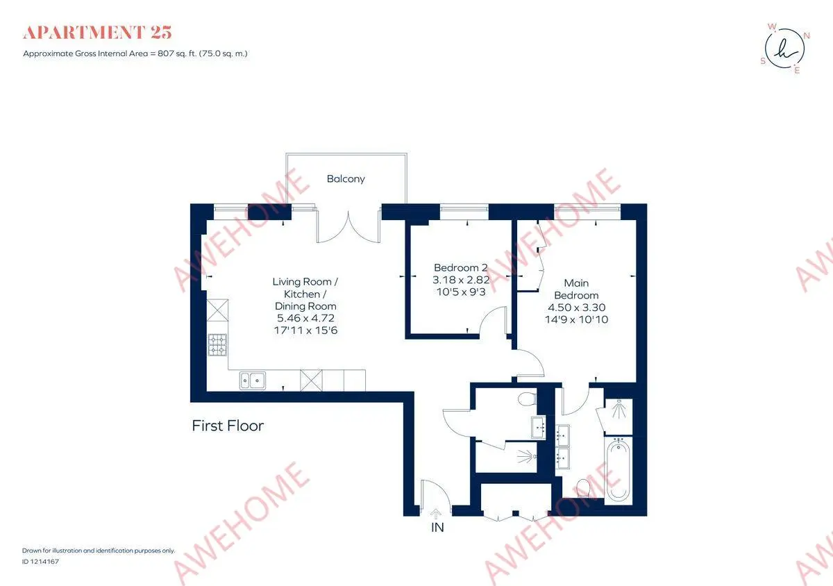 倫敦租房Pinewood Gardens 2B