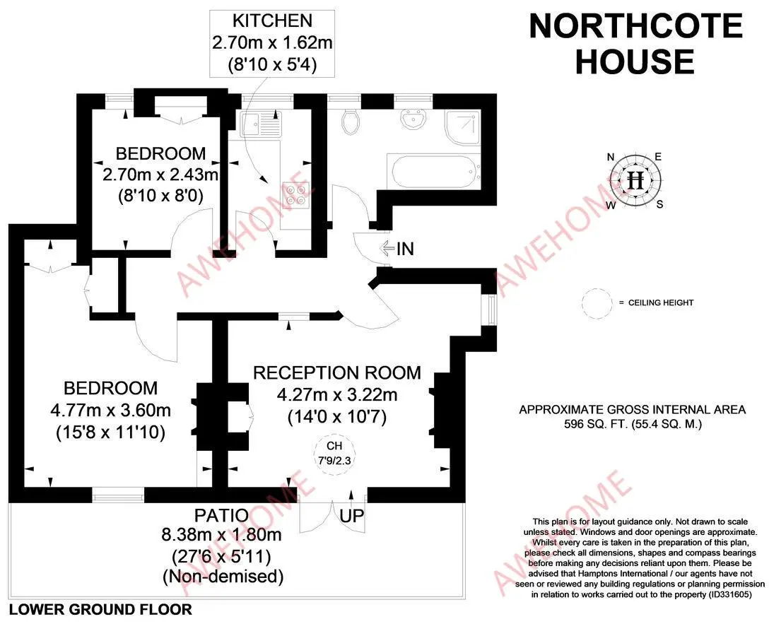 倫敦租房Heath Street 2B