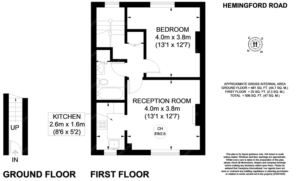 倫敦租房Hemingford Road 1B