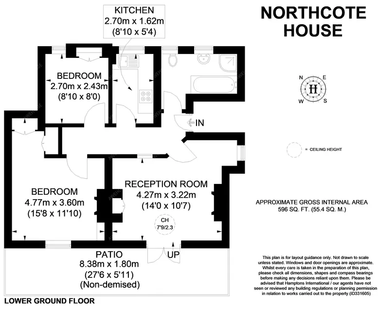 倫敦租房Heath Street 2B
