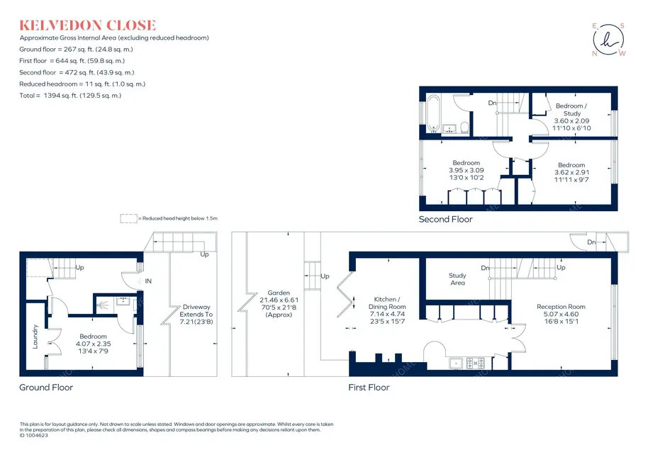 倫敦租房Kelvedon Close 4B