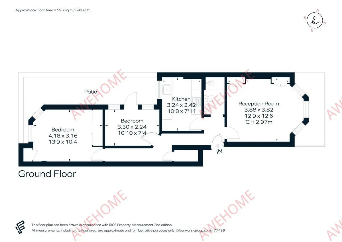 倫敦租房Macroom Road 2B