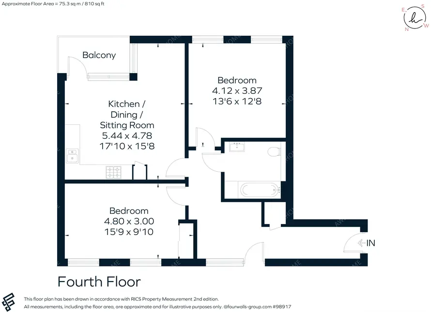倫敦租房Capitol Way 2B