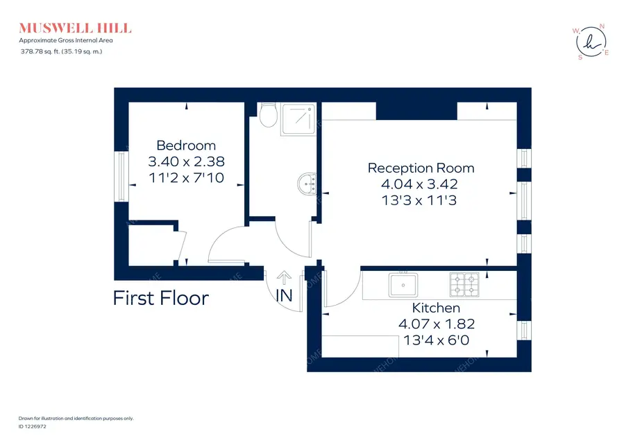 倫敦租房Muswell Hill 1B