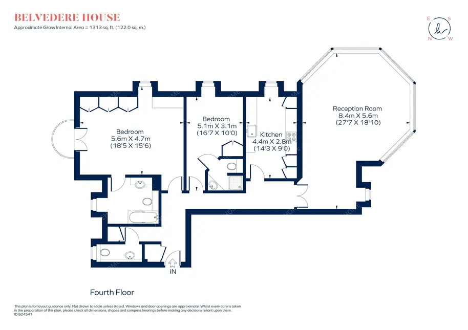 倫敦租房Grosvenor Road 2B