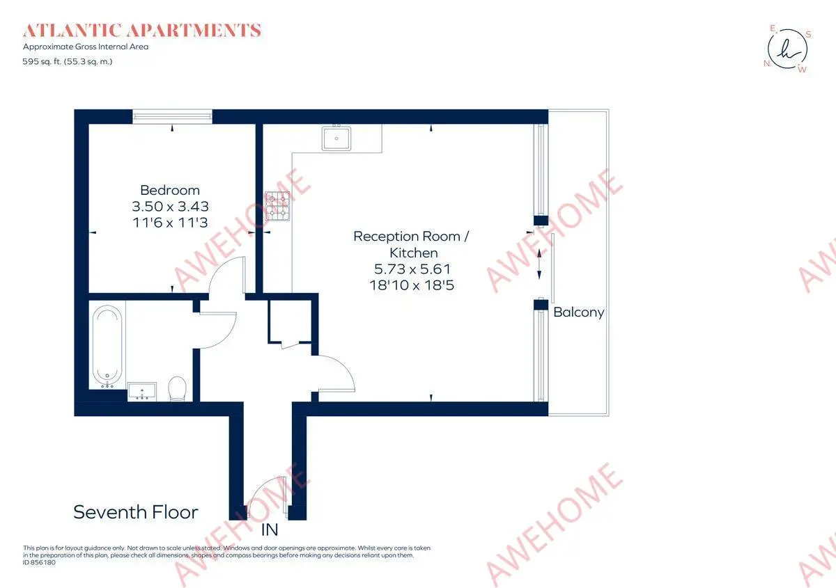 倫敦租房Atlantic Apartments E16 1B