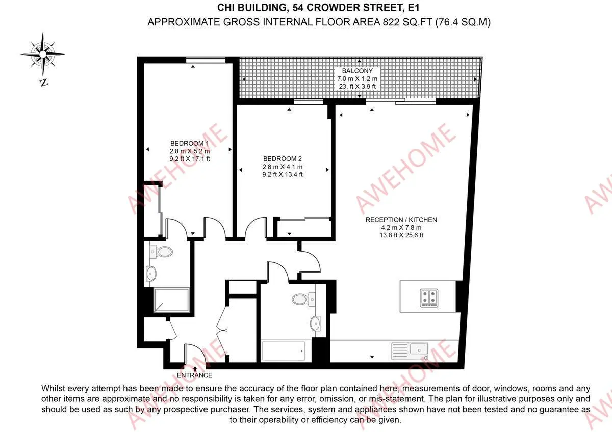 倫敦租房Chi Building 2B