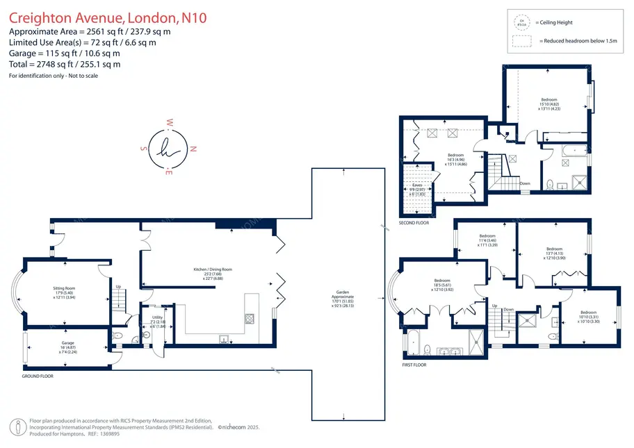 倫敦租房Creighton Avenue 6B