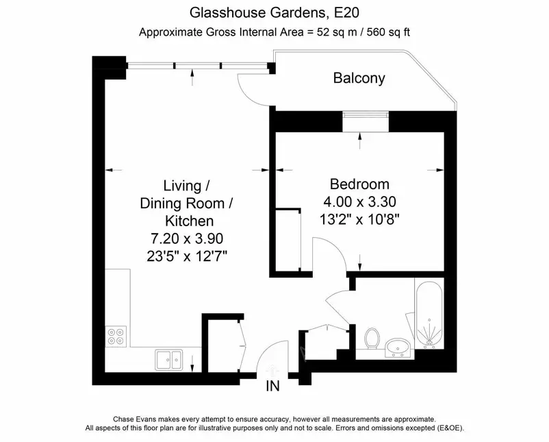 倫敦租房Cassia Point 1B