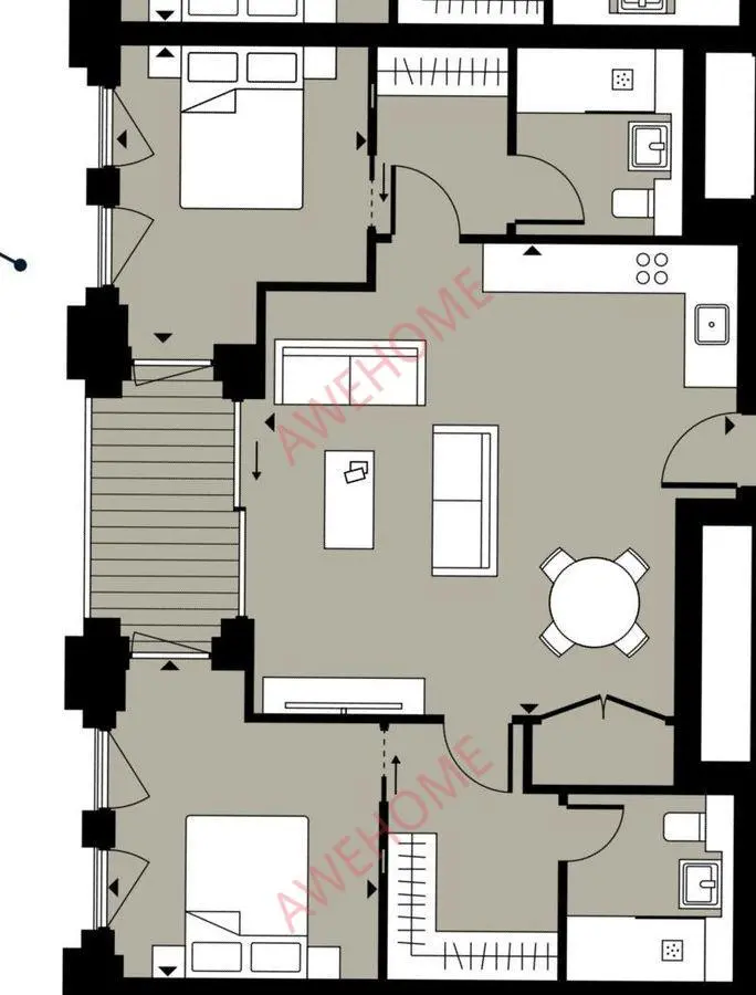 倫敦租房Errington House 2B