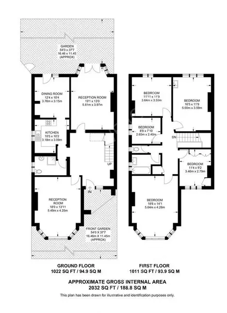 倫敦租房Woodbourne Avenue 5B