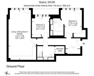 倫敦租房Arundel Street 2B