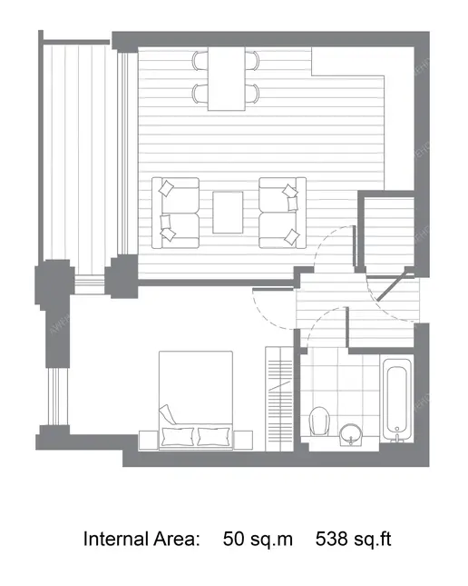 倫敦租房Emily Street 1B