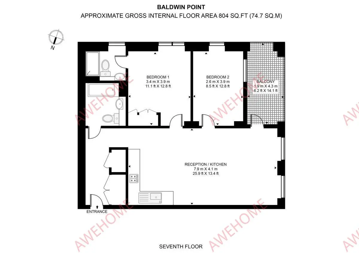 倫敦租房Sayer Street 2B