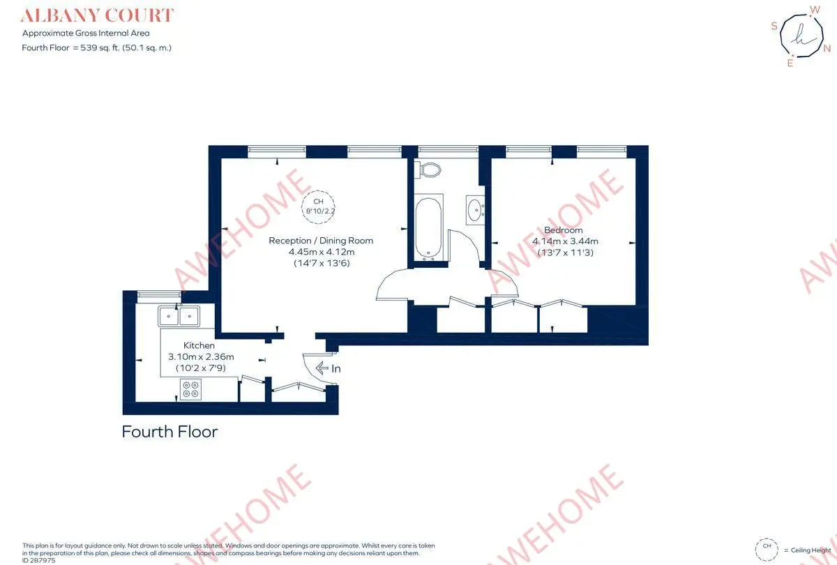 倫敦租房Palmer Street 1B