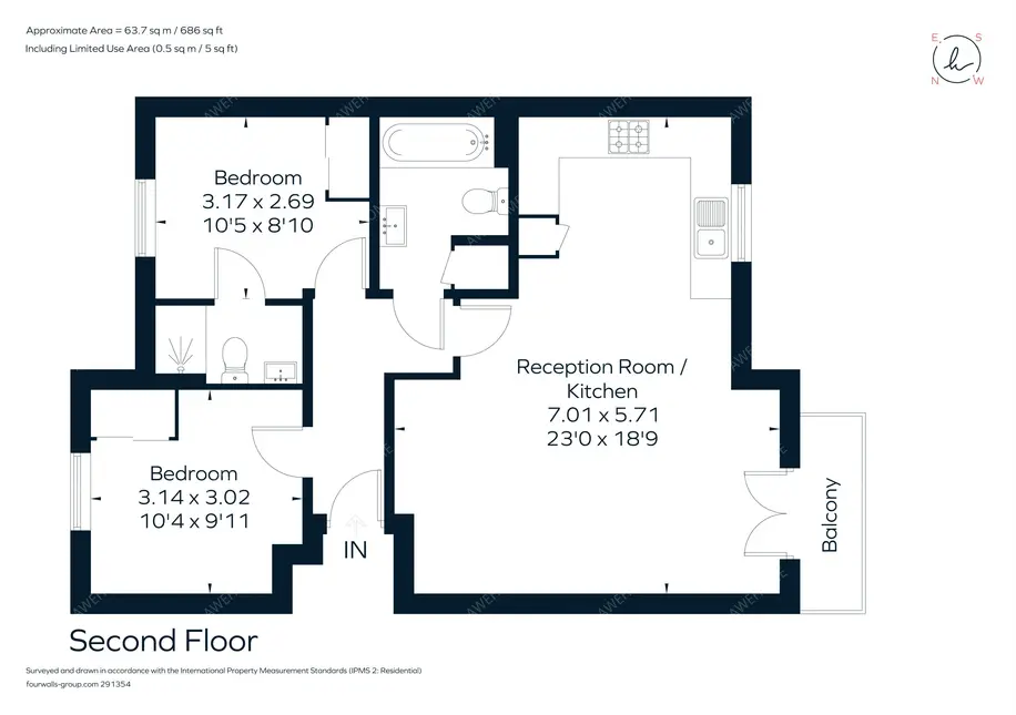 倫敦租房Coppetts Road 2B