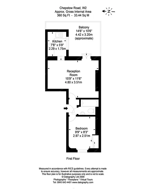 倫敦租房Chepstow Road 1B