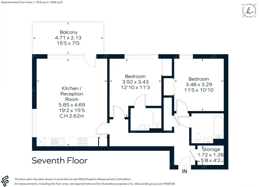 倫敦租房New Village Avenue E14 2B