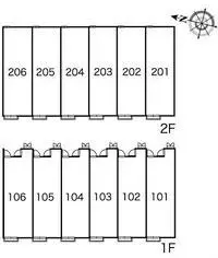 TsukubaSingle Apartment Rentals[Single Apartment]leopalace East Village 1