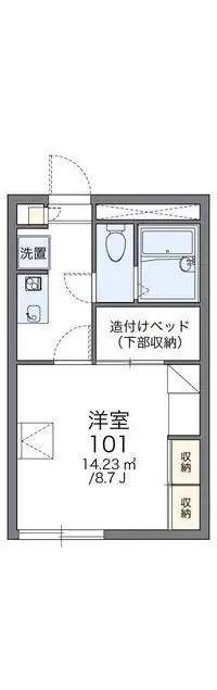 SapporoSingle Apartment Rentals[Single Apartment]leopalace Dolce Ito