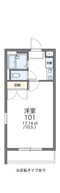 MaebashiSingle Apartment Rentals[Single Apartment]leopalace Dream Space