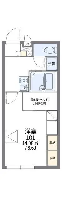 shimotsukeShort term Apartment Rentals[Short term Apartment]leopalace Bonjour II