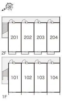 yamato town, kurokawa districtSingle Apartment Rentals[Single Apartment]leopalace La Tour