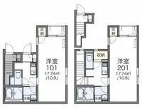 mikiSingle Apartment Rentals[Single Apartment]LEONEXT Flower Miki III